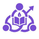 Learning community of students and mentors icon