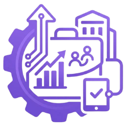 Live project and portfolio building learning icon